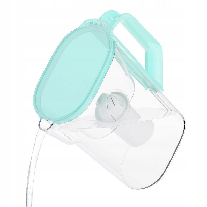 WATER FILTER JUG FOR REFRIGERATOR SHELF + WATER FILTER GREEN