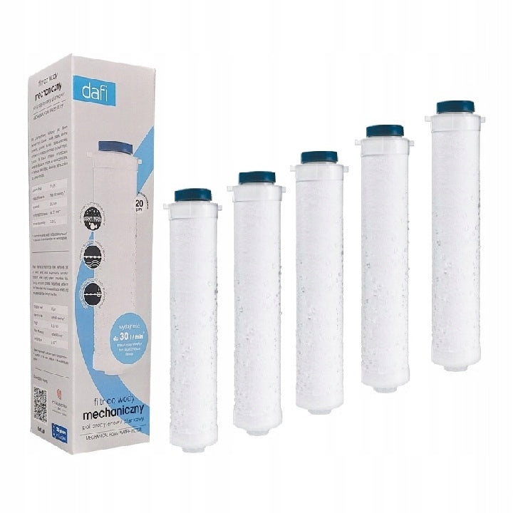 WATER FILTER POLYPROPYLENE ECO DAFI 20 MICRONS 5 PCS