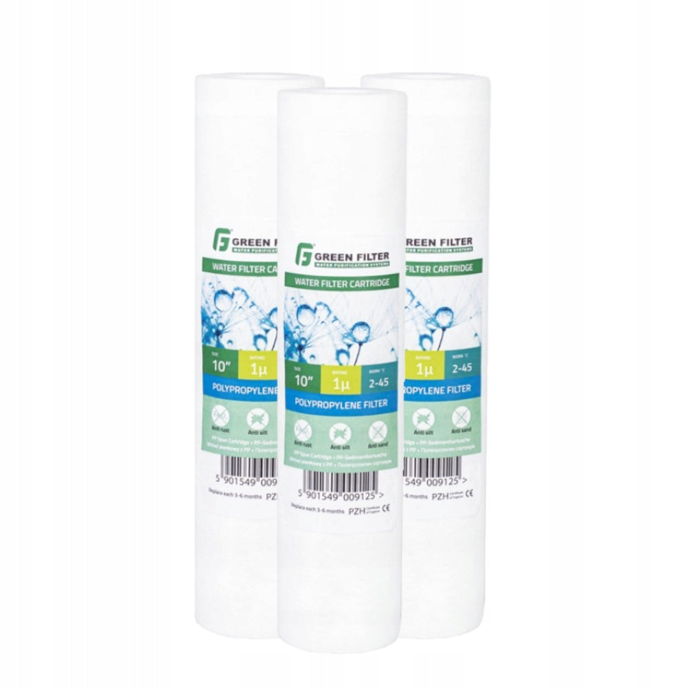 WATER FILTER PRELIMINARY WHOLE HOUSE 3 STAGE SOFTENER Dominant color white