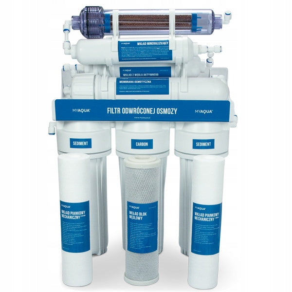 WATER FILTER RO7 REVERSE OSMOSIS IONIZER 75GPD | WATER FILTER UNDER THE SINK Manufacturer code MA75-5MB