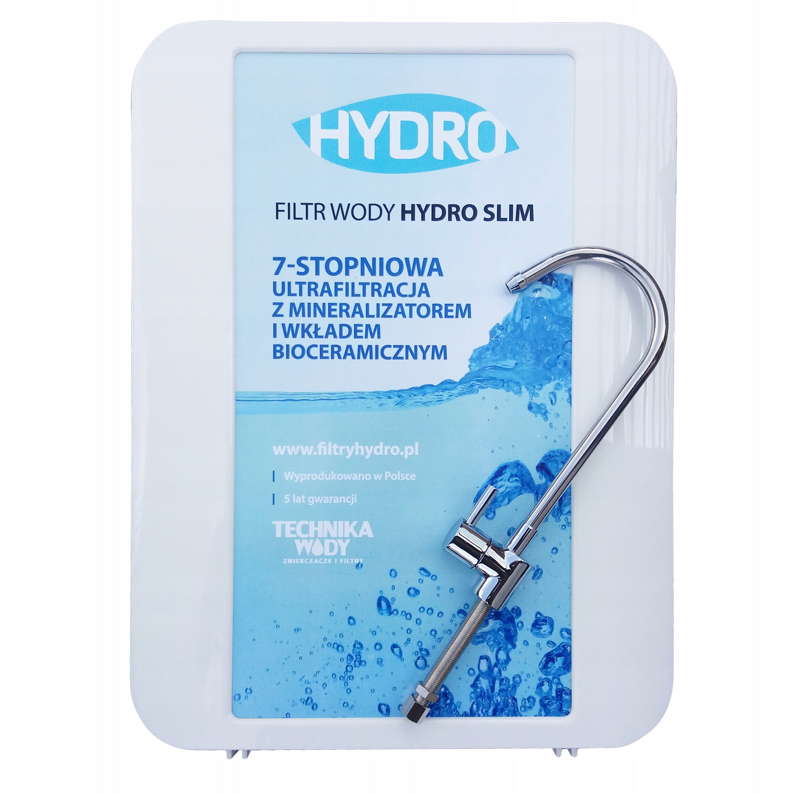 WATER FILTER UNDER THE SINK 7-STAGE FILTER SET HYDRO SLIM LINEAR