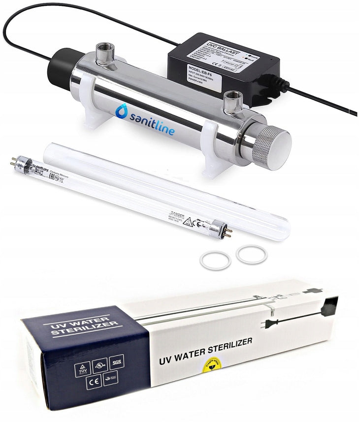 WATER FILTER / UV STERILIZER UV lamp 6W PHILIPS ATEST PZH