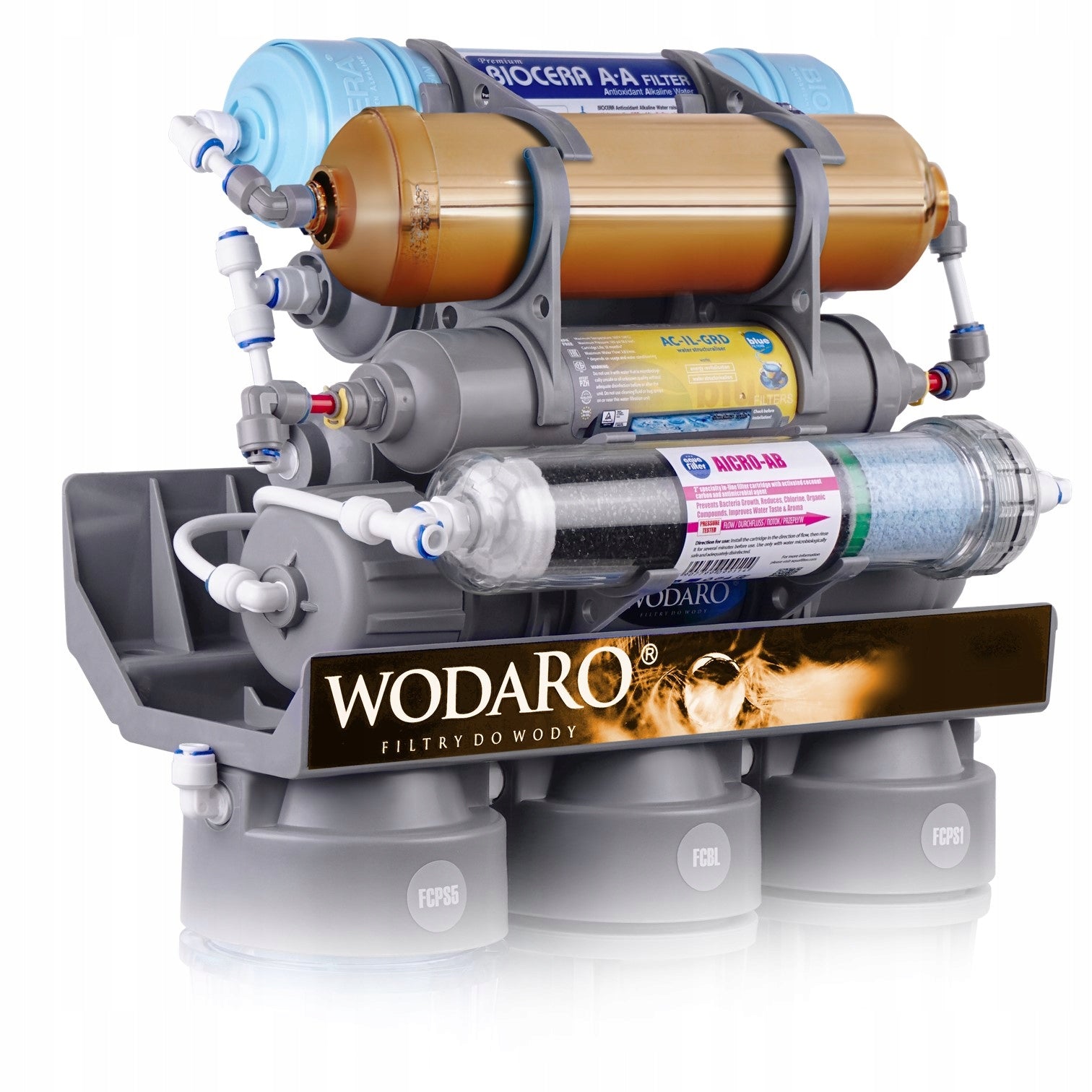 WATER FILTER WODARO RO10 GOLD PREMIUM GOLDER BIOCERA GRD MEMBRANE FILMTEC 100 Brand wodaRO