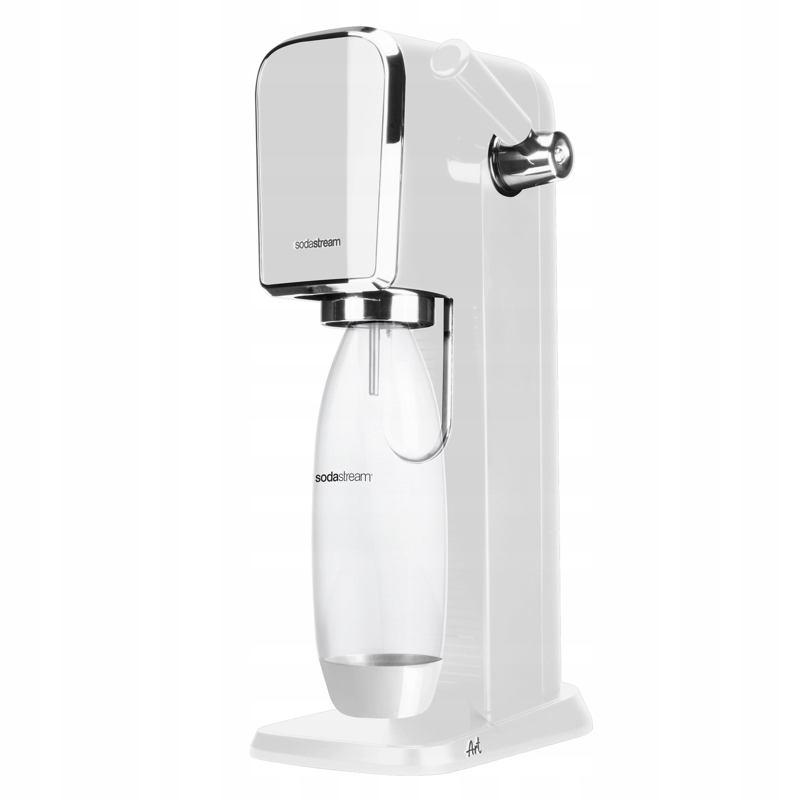 WATER GASSING SATURATOR SODASTREAM ART WHITE BOTTLE CARTRIDGE BOLERO Brand SodaStream