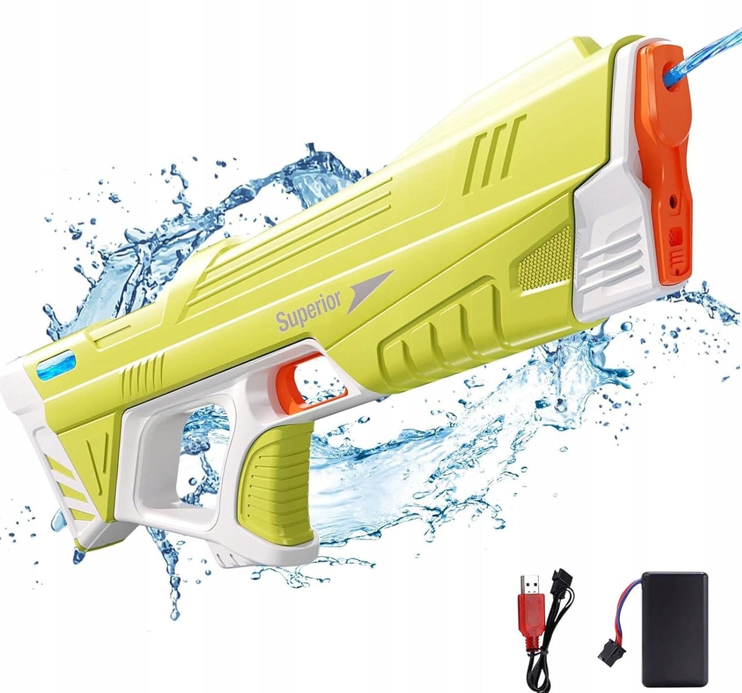 WATER GUN AUTOMATIC ELECTRIC BATTERY GUN WATER GUN Length 43 cm