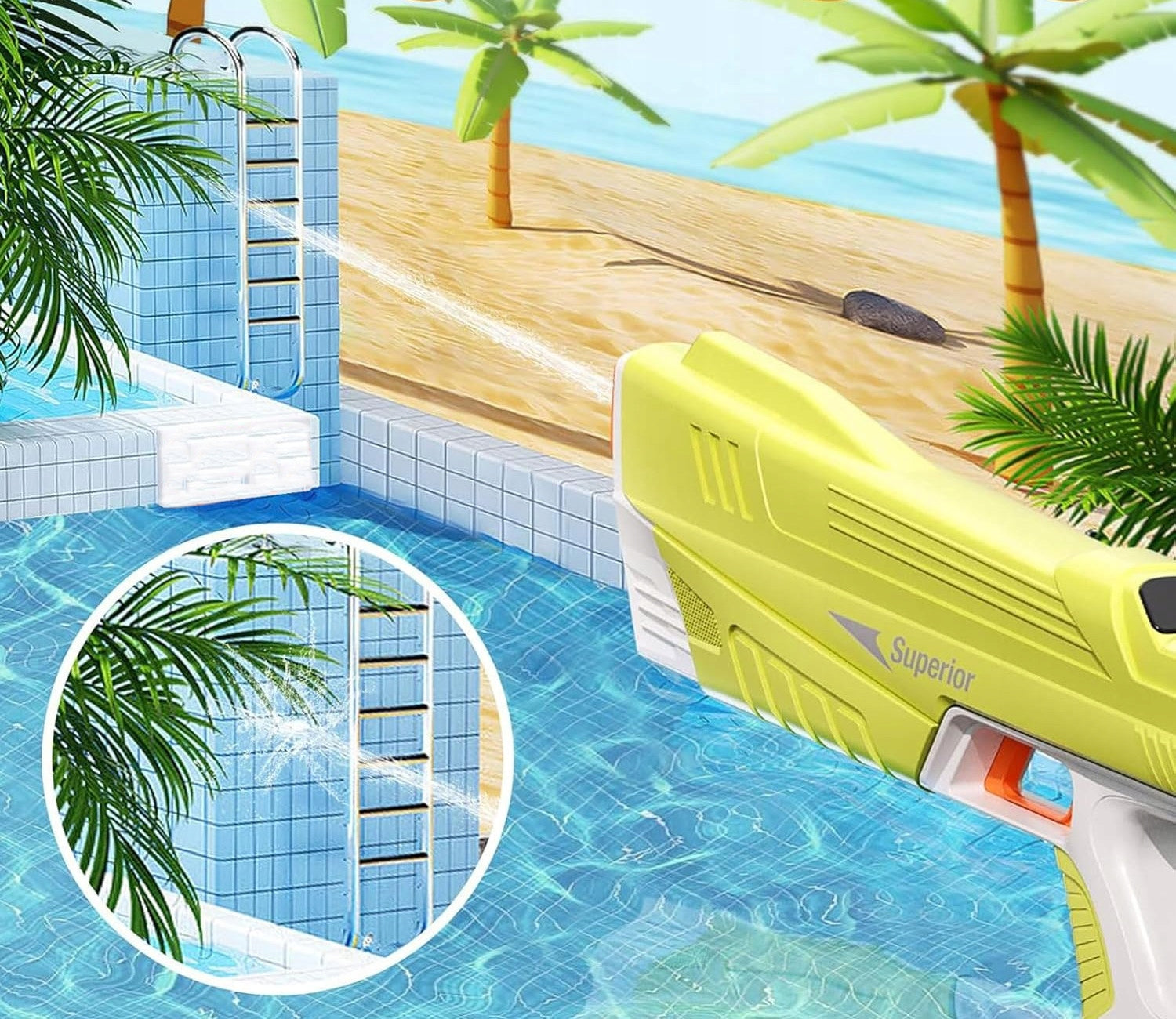 WATER GUN AUTOMATIC ELECTRIC BATTERY GUN WATER GUN Manufacturer code AUTOMATYCZNY KARABIN NA WODĘ USB