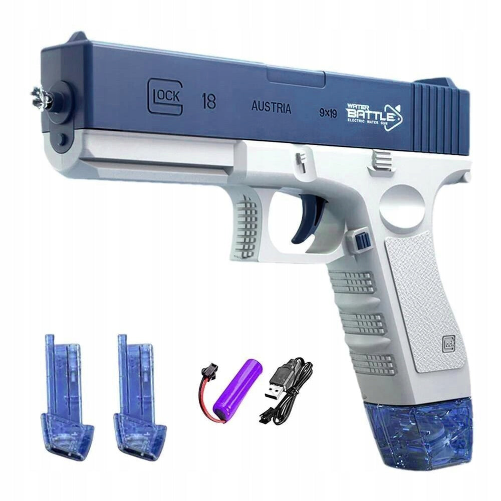 WATER GUN ELECTRIC AUTOMATIC MAGAZINE BATTERY CHARGER Manufacturer code PISTOLET NA WODĘ ELEKTRYCZNY 2x58cc