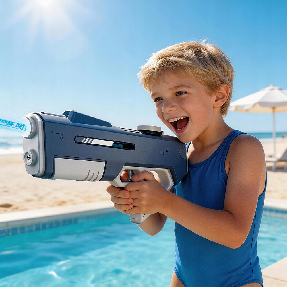 WATER GUN ELECTRIC RIFLE AUTOMATIC WATER GUN AKU Kid's age 3＋ months