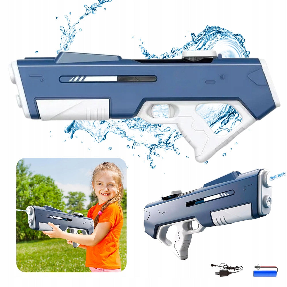 WATER GUN ELECTRIC RIFLE AUTOMATIC WATER GUN AKU Packaging status original