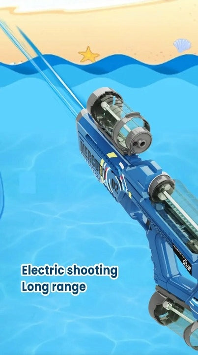 WATER GUN, ELECTRIC, WITH LASER, AUTOMATIC, WATER RIFLE Brand no brand