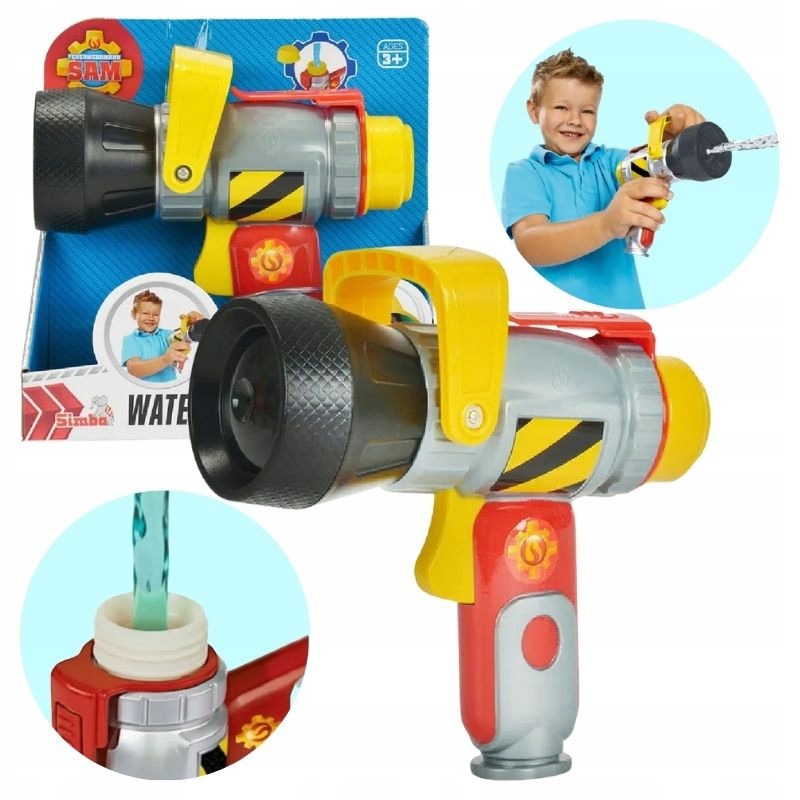 WATER GUN FOR CHILDREN WATER TOY SIMBA FIREFIGHTER HIMSELF PEE