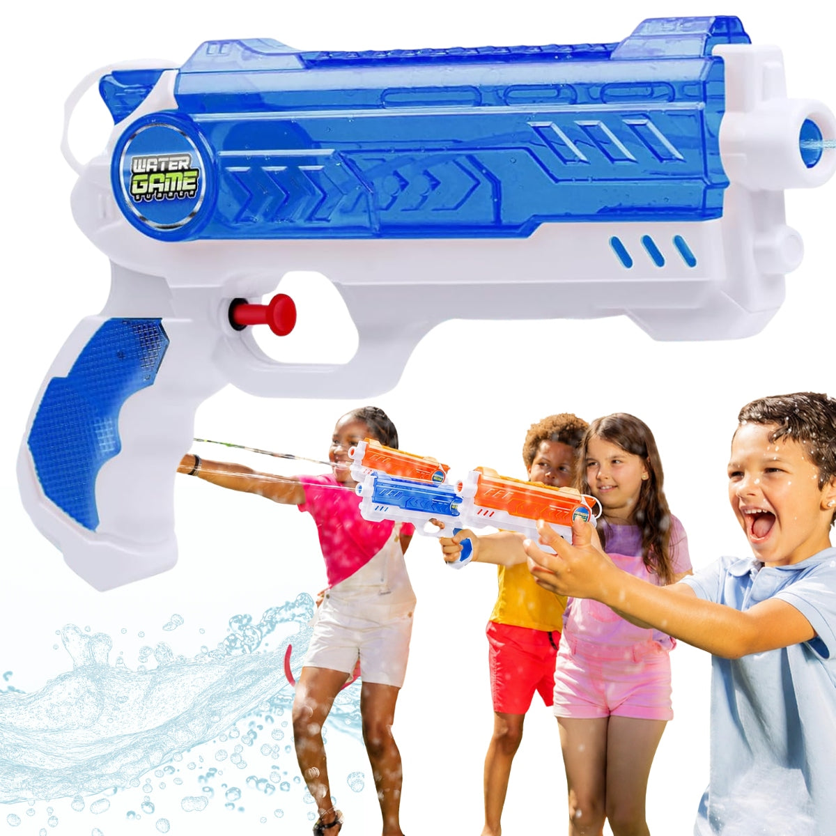WATER GUN  SMIGUS 23CM WATER TOY COLORS