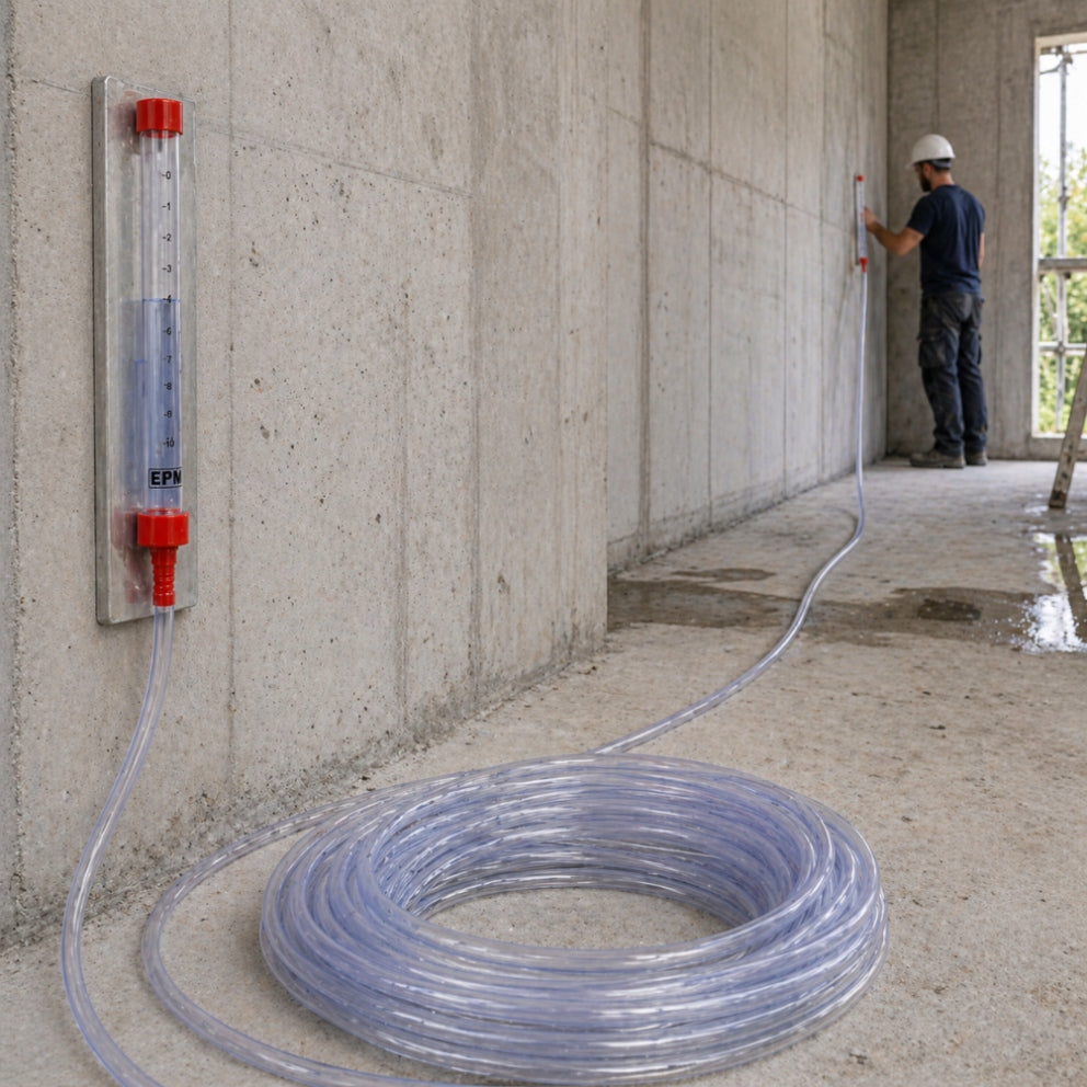 WATER LEVEL 25M WATER SCALE WITH LEVELING HOSE E-400-5193 EPM Product weight with unit packaging 0.95 kg