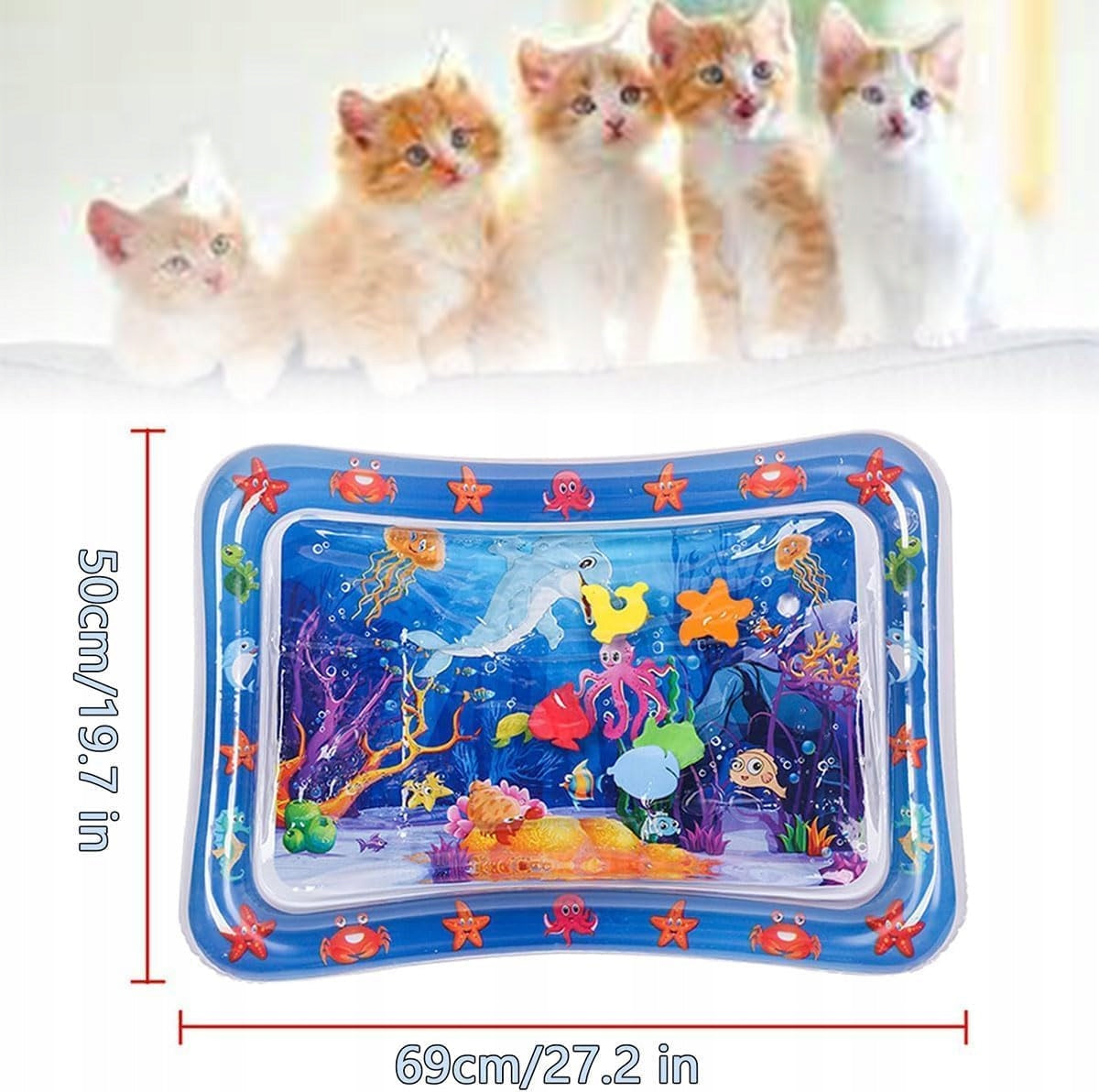 WATER MAT FOR CATS,DOGS SENSORY WATER MAT FOR PETS TO PLAY WITH Brand no brand