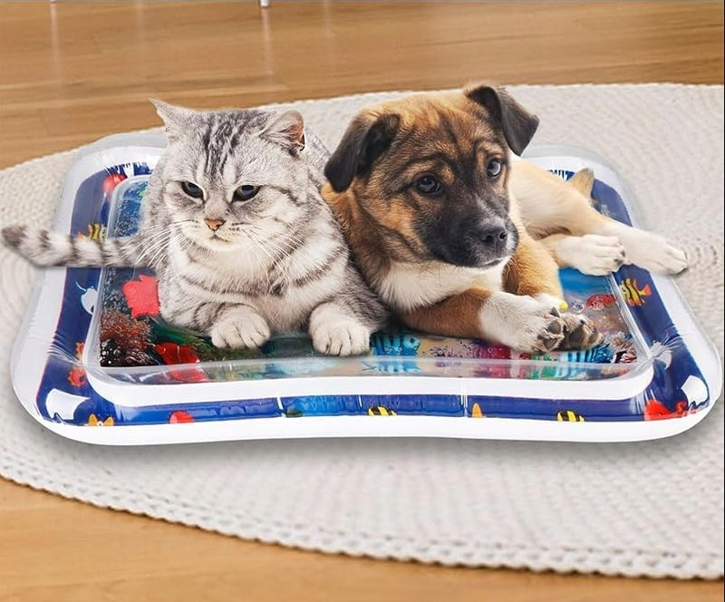 WATER MAT FOR CATS,DOGS SENSORY WATER MAT FOR PETS TO PLAY WITH Product width 50 cm