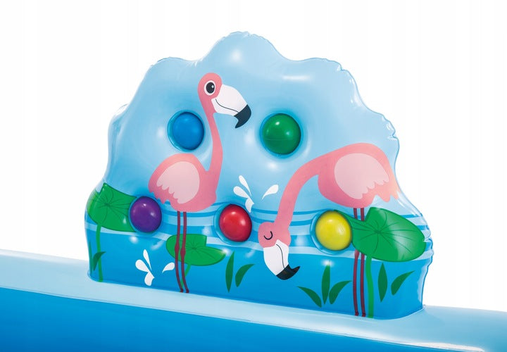 WATER PLAYGROUND FOR CHILDREN INTEX 57161 JUNGLE SLIDE INFLATABLE POOL Volume 493 l