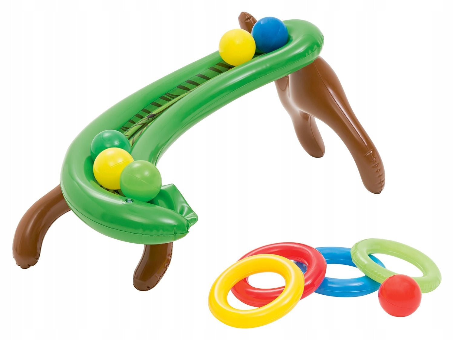 WATER PLAYGROUND INFLATABLE POOL FOR CHILDREN RICH SET 297 x 162 cm Volume 272 l