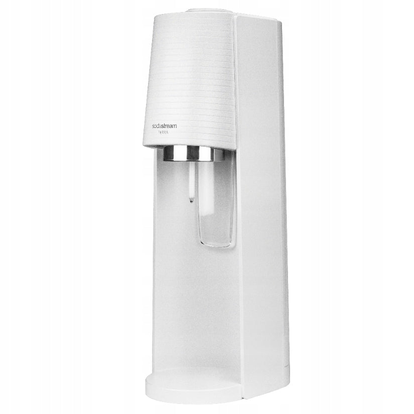 WATER SATURATOR SODASTREAM TERRA WHITE 3 BOTTLES + CYLINDER + 6 DRINKS Manufacturer code terra white 3 butelki + saszetki
