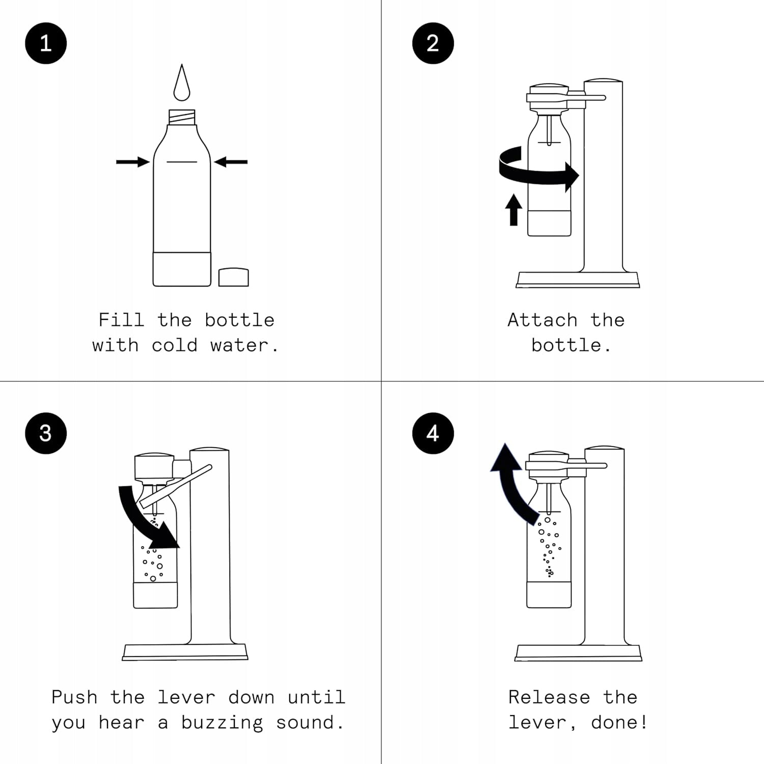 WATER SATURATOR STAINLESS STEEL HAND BOTTLE 800ML COPPER DESIGN Manufacturer code 5907225903435