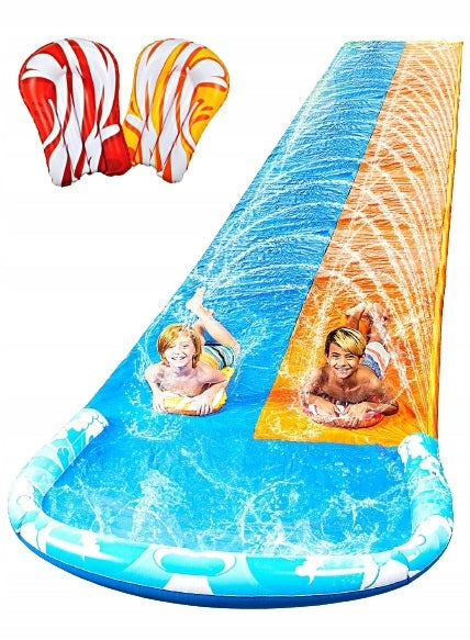 WATER SLIDE 10M SLIDE FOR CHILDREN + 2 BOARDS HIT SUMMER