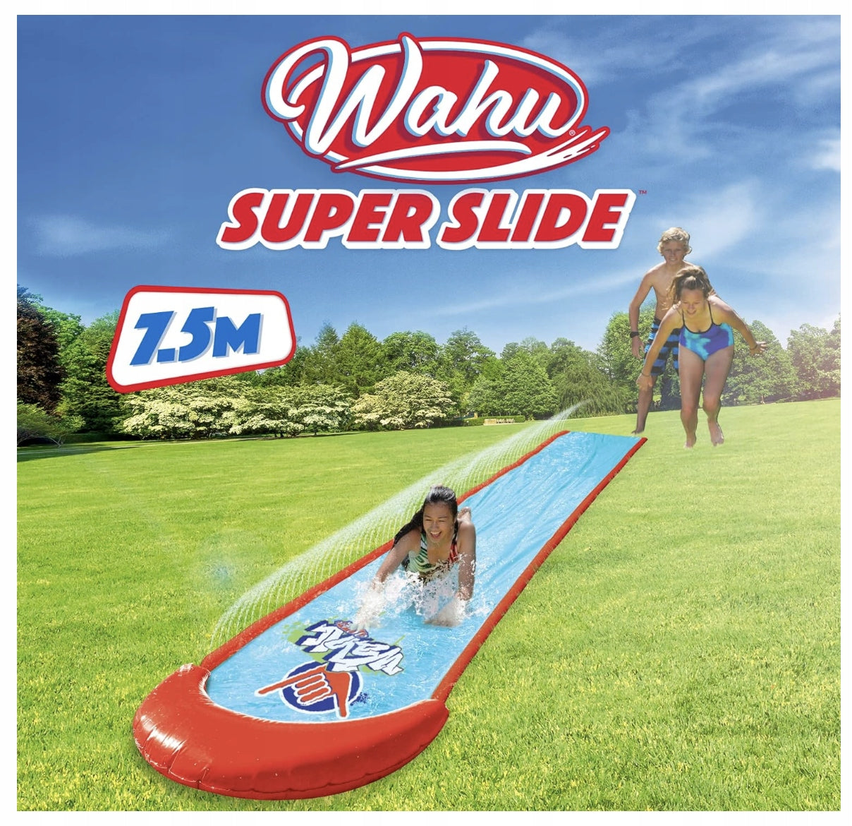 WATER SLIDE FOR CHILDREN MEGA LONG 7.5M WITH FINAL POOL Brand no brand
