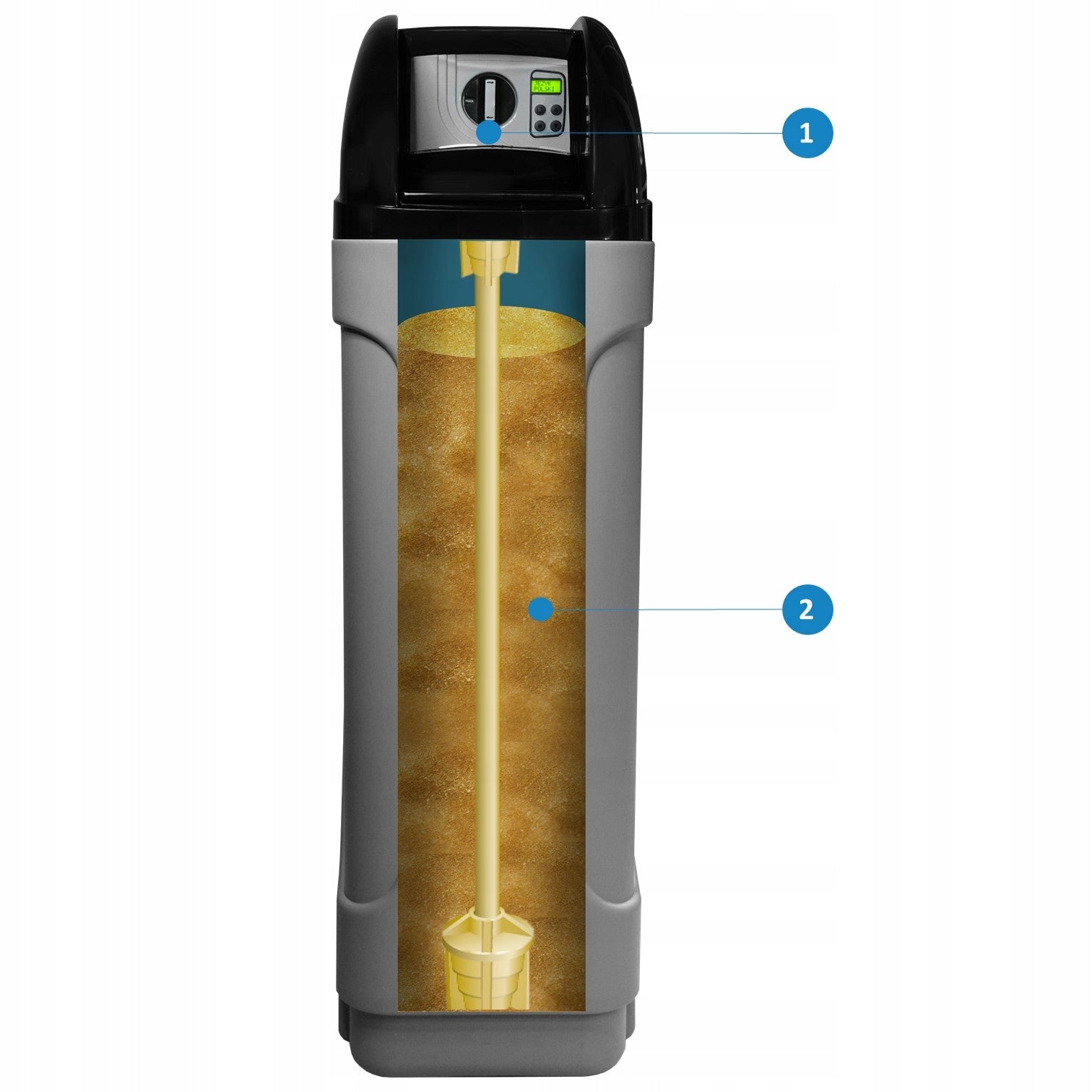 WATER SOFTENER 30L BNT + PRE-FILTER SALT TESTER Manufacturer code BNT30 Ocean