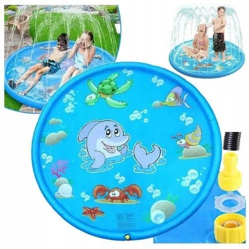 WATER SPRINKLER MAT FOR KIDS FOUNTAIN POOL WATER CURTAIN Packaging status original
