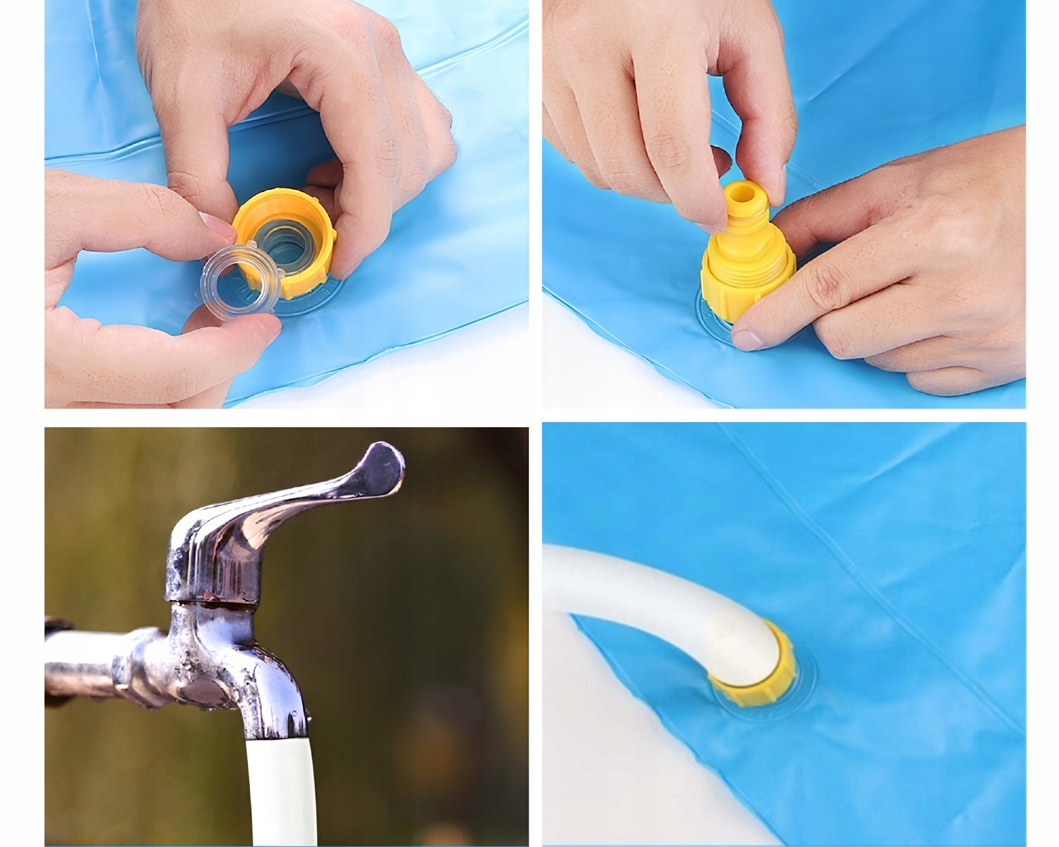 WATER SPRINKLER MAT FOR KIDS FOUNTAIN POOL WATER CURTAIN XL Brand no brand