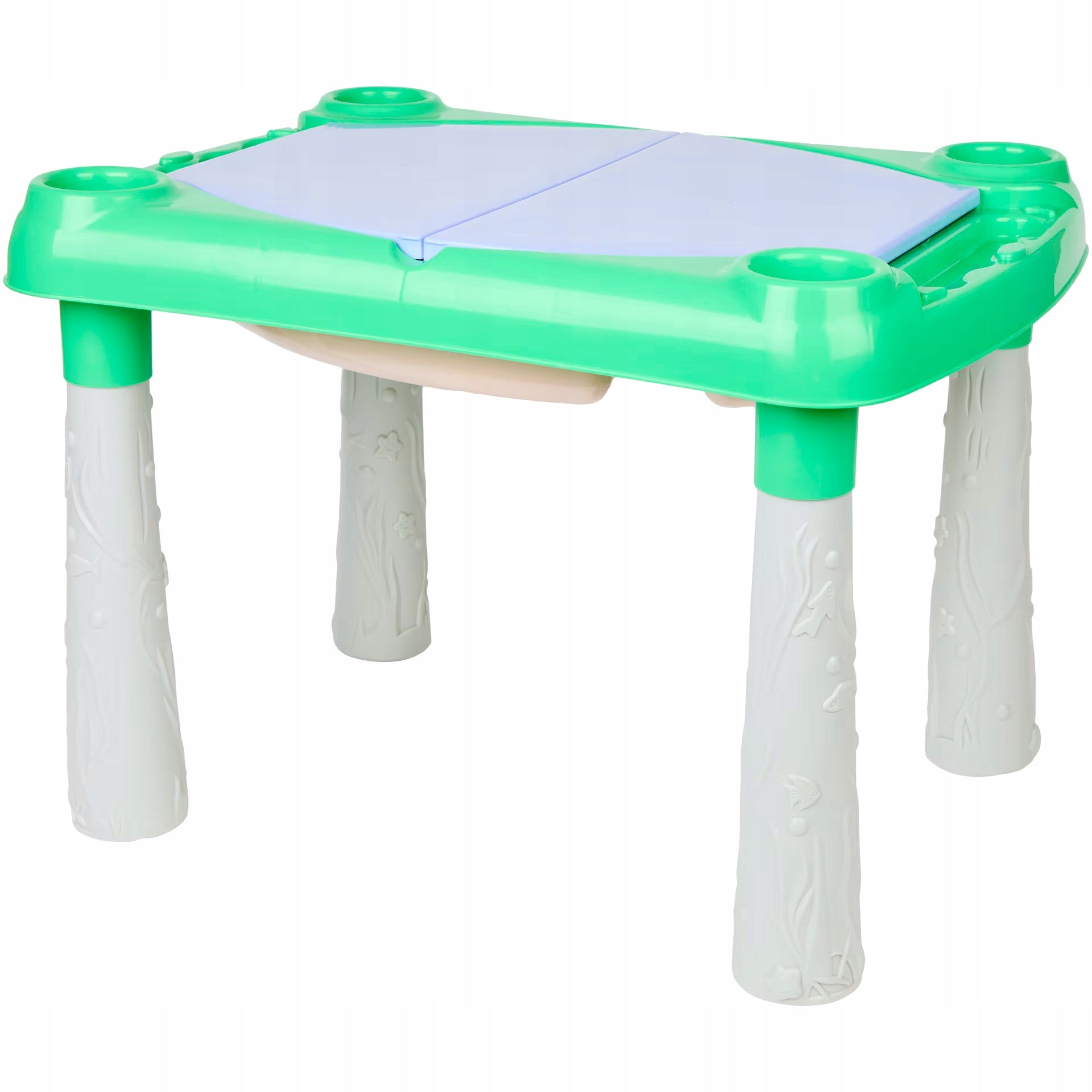 WATER TABLE FOR PLAYING WITH SAND AND WATER FOR CHILDREN + WATER SAND TOYS Kid's age 18＋ months