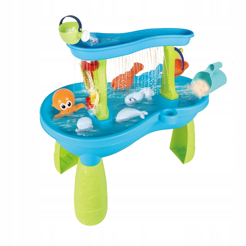 WATER TABLE OCTOPUS 2in1 SANDBOX TABLE XXL 18 ELEMENT. ACCESSORIES SET Packaging status original