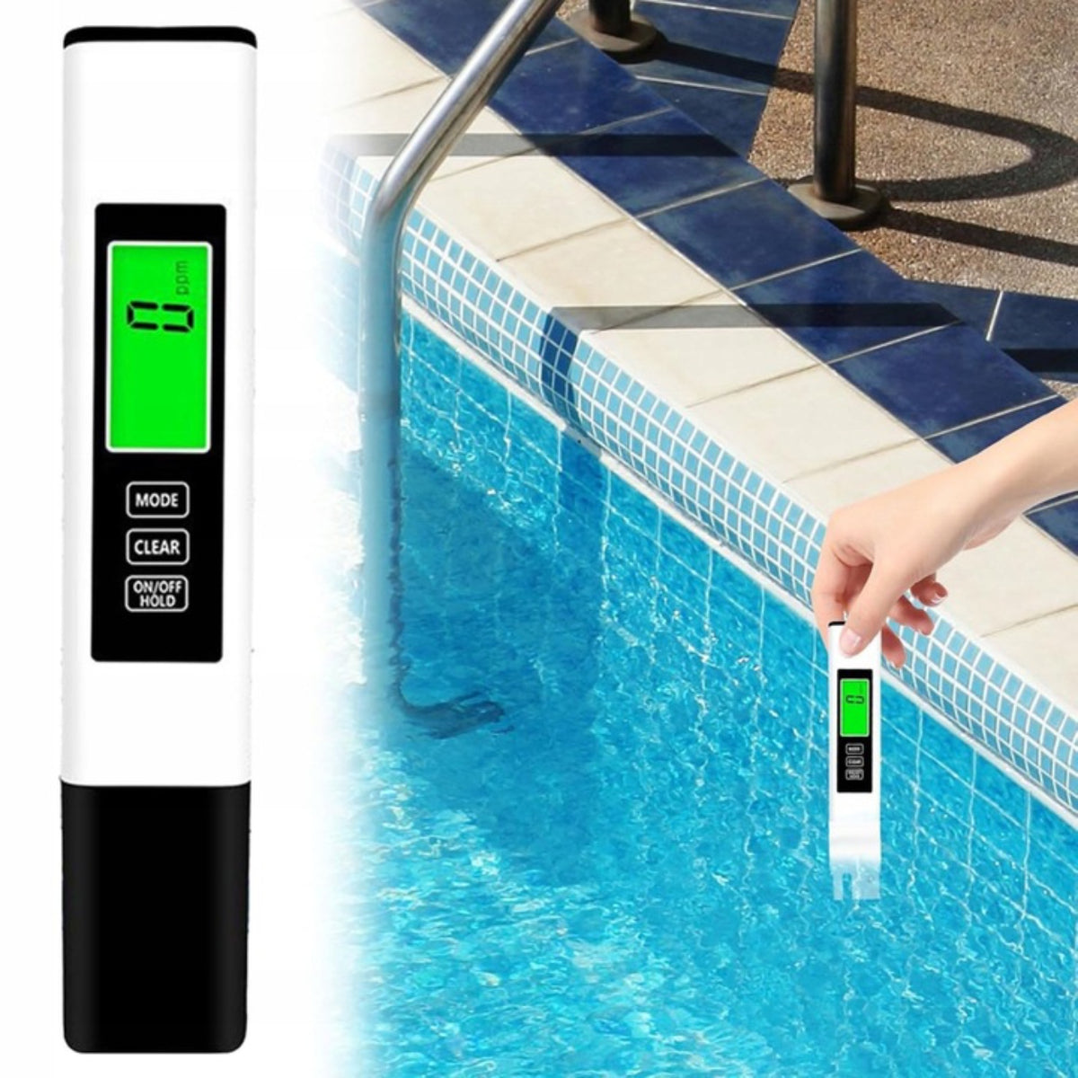 WATER TESTER 3IN1 TDS EC Temperature Instant Hard-er Measurements Manufacturer code Hard-er_tester_wody