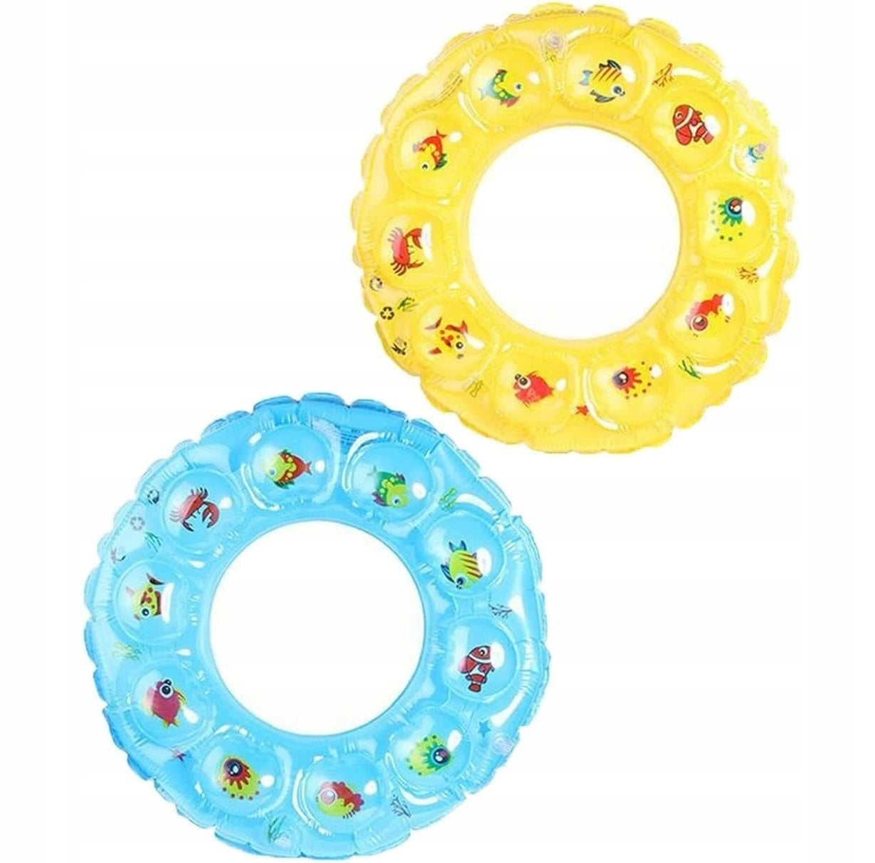WATER TOY CIRCLE SWIMMING WHEEL 45CM COLORFUL Model kolory wzory