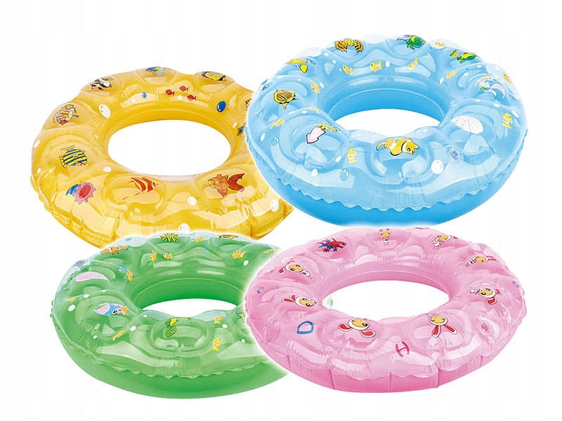 WATER TOY CIRCLE SWIMMING WHEEL 45CM COLORFUL Packaging status original
