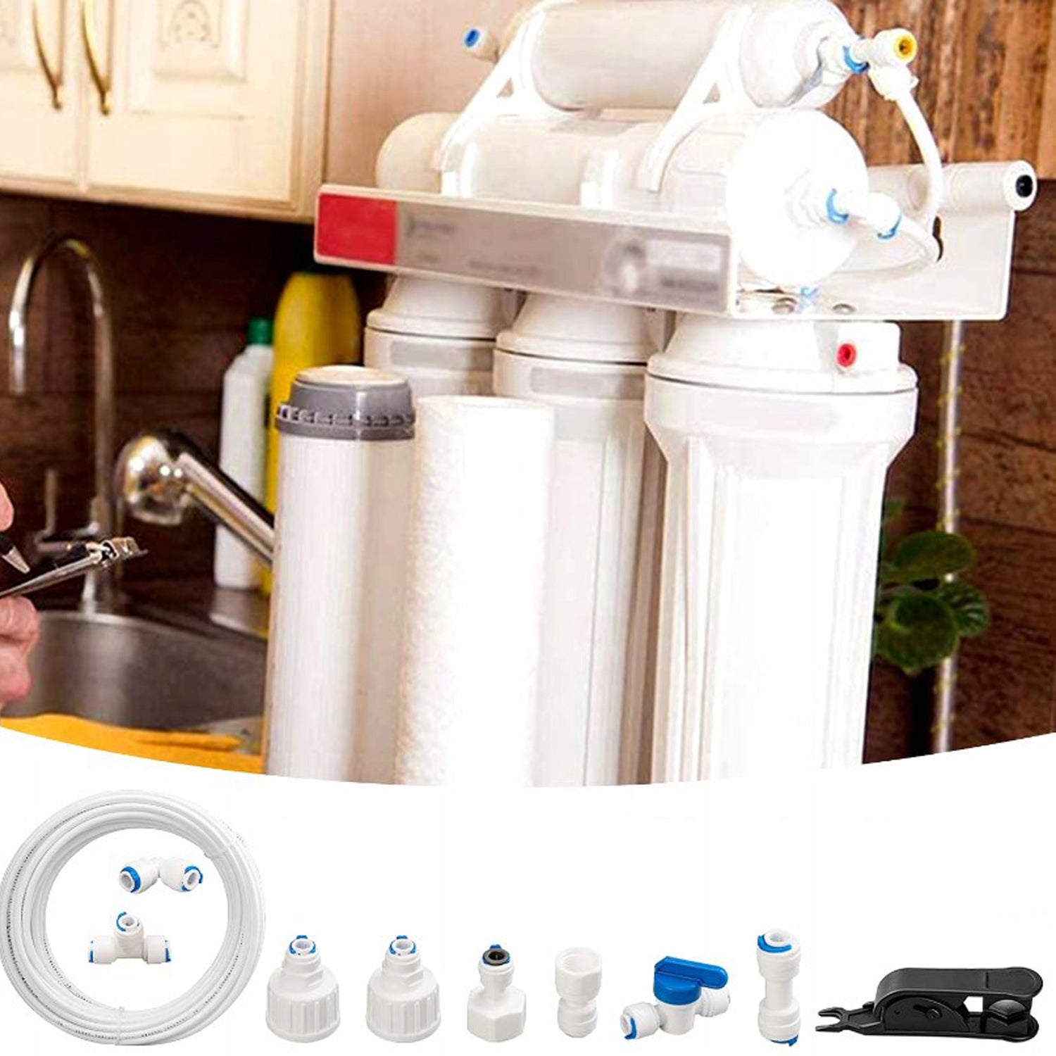WATER TUBE SET FOR WATER FILTER SOFTENER 15M REVERSE OSMOSIS SYSTEM Manufacturer code 0400HA