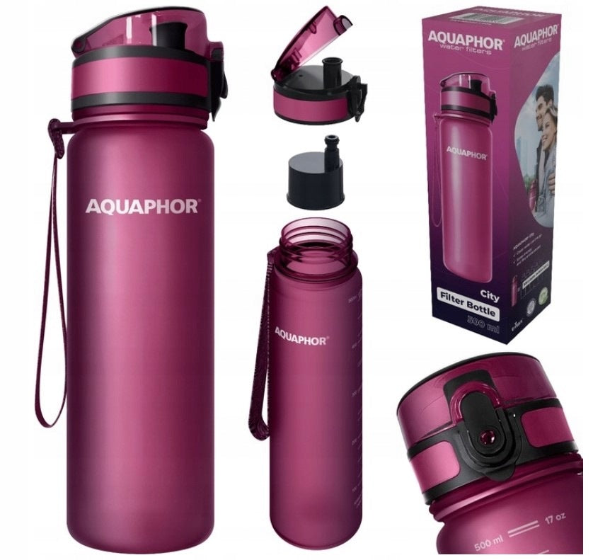 WATER filter bottle WATER BOTTLE AQUAPHOR CITY BORDO