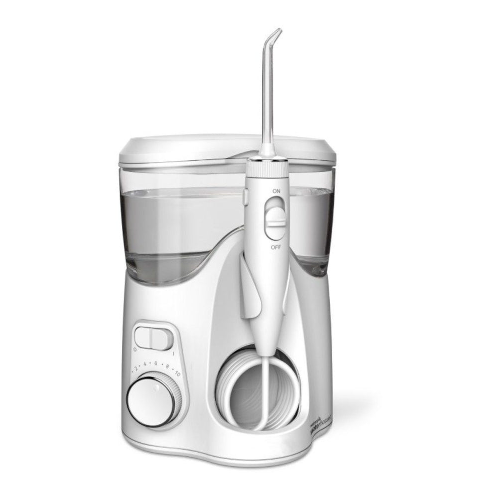 WATERPIK WF-150 Ultra Plus WHITE stationary tooth irrigator (6 tips)