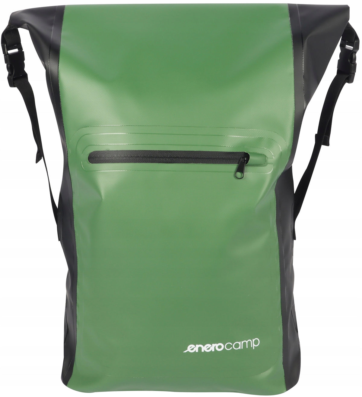 WATERPROOF BACKPACK 25 liters green ENERO CAMP Packaging status original
