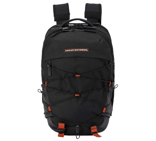 WATERPROOF BACKPACK HARLEY DAVIDSON RACING BLACK 30L Manufacturer's catalog number 90546/BLACK