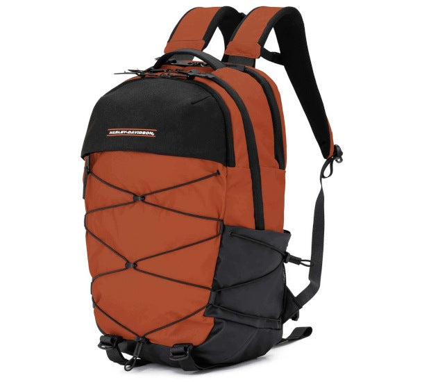 WATERPROOF BACKPACK HARLEY DAVIDSON RACING RUST 30L