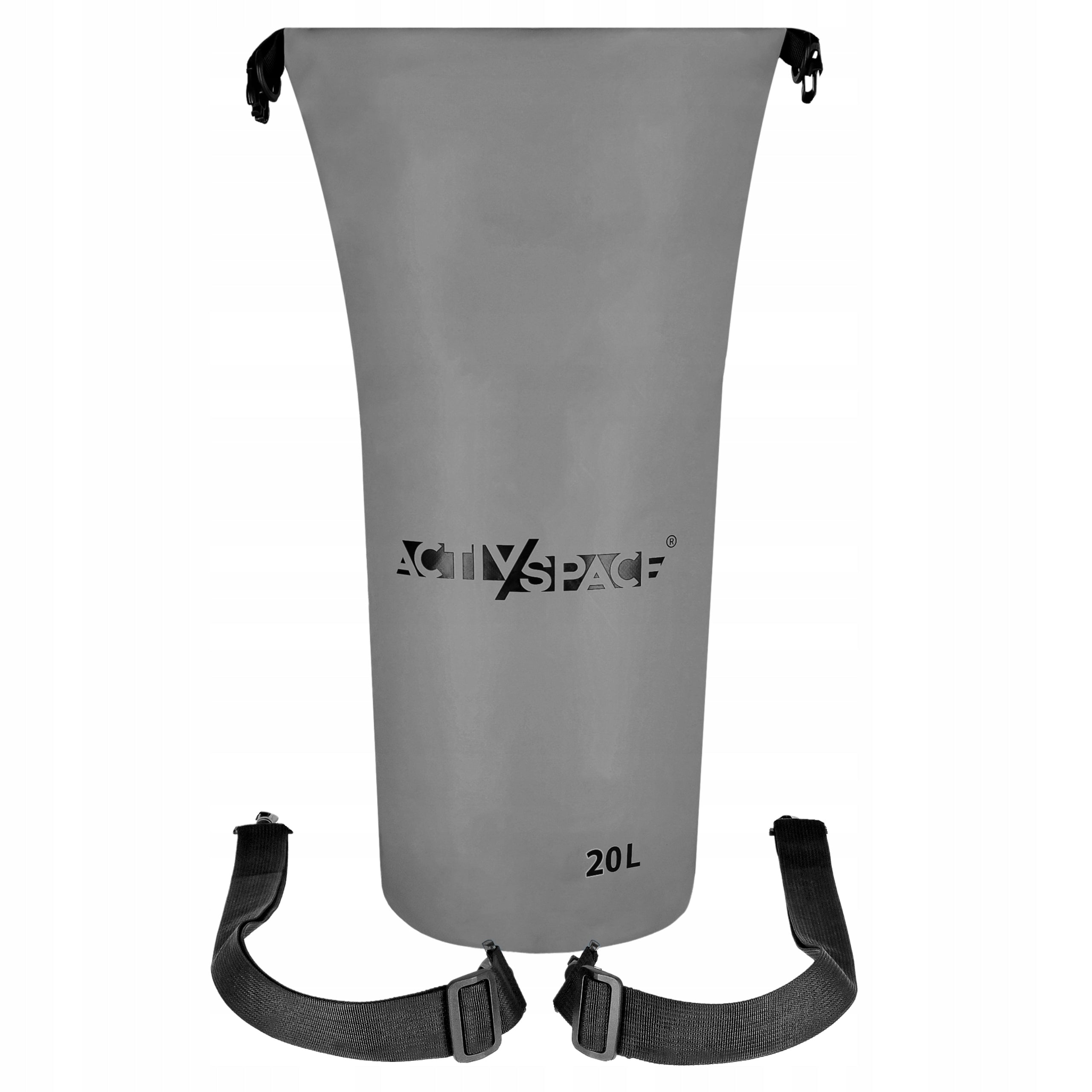 WATERPROOF BAG ADJUSTABLE STRAP HANDLE PROTECTION AGAINST GETTING WET 20L Brand Activ/Space