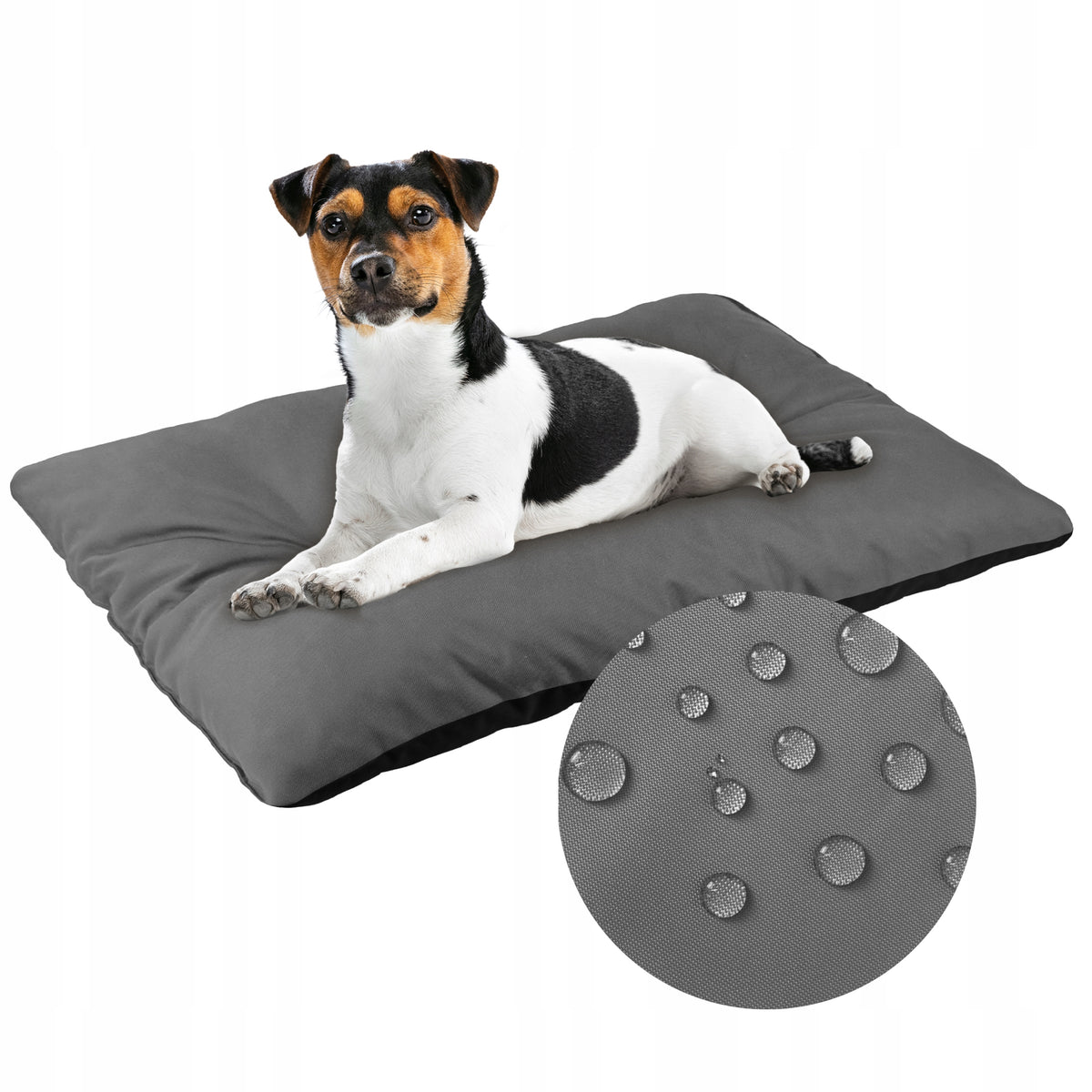 WATERPROOF BED FOR DOG 70x50 CM SOFT PILLOW BED