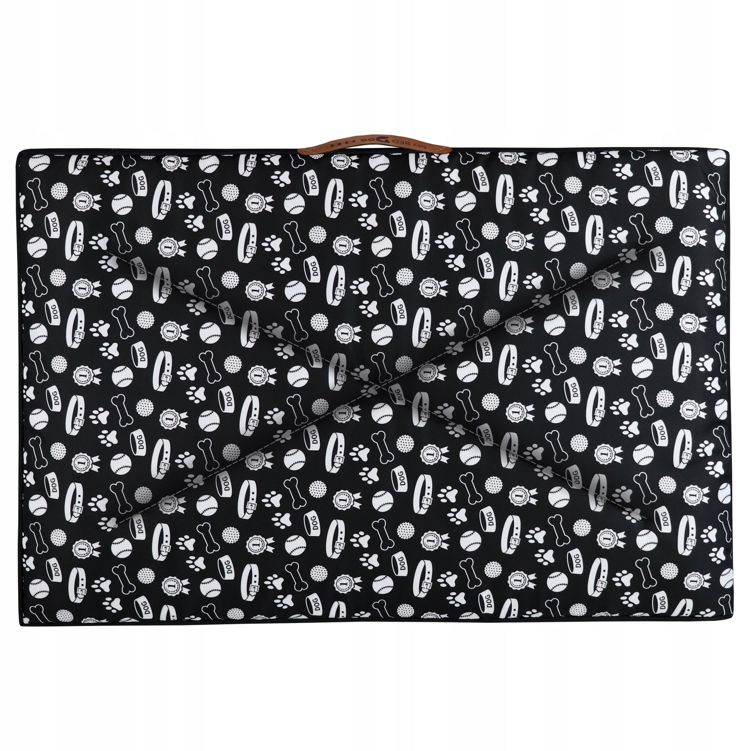 WATERPROOF BED MATTRESS DOG 100x70x5 cm LARGE BED XL WITH ZIPPER EAN (GTIN) 5902340686614