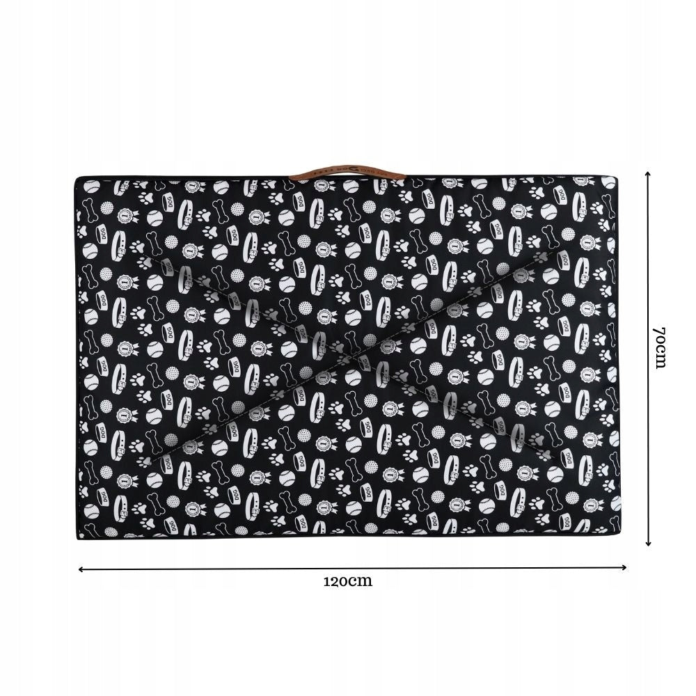 WATERPROOF BED MATTRESS DOG 120x70x5 cm LARGE BED XXL WITH ZIPPER EAN (GTIN) 6904090724010