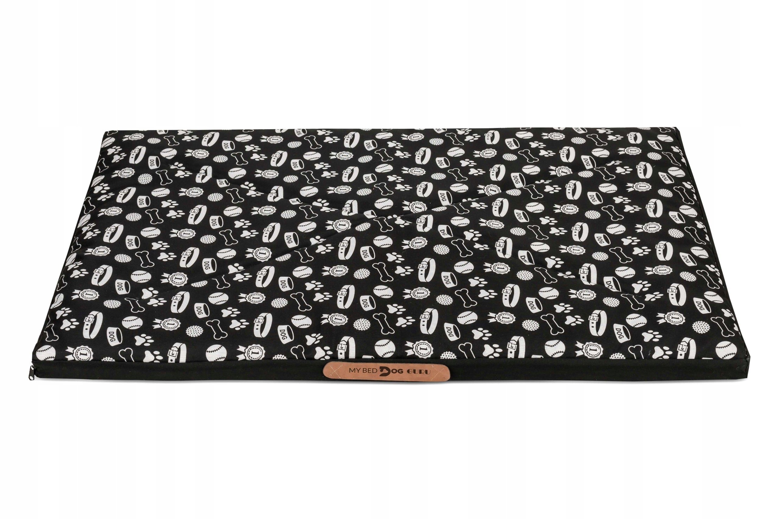 WATERPROOF BED MATTRESS DOG 120x70x5 cm LARGE BED XXL WITH ZIPPER Manufacturer code LEGOWISKO MATERAC DLA PSA 120x70x5 CM WZORY