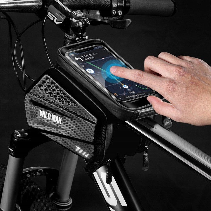 WATERPROOF BICYCLE BAG POUCH PHONE CASE Packaging status original