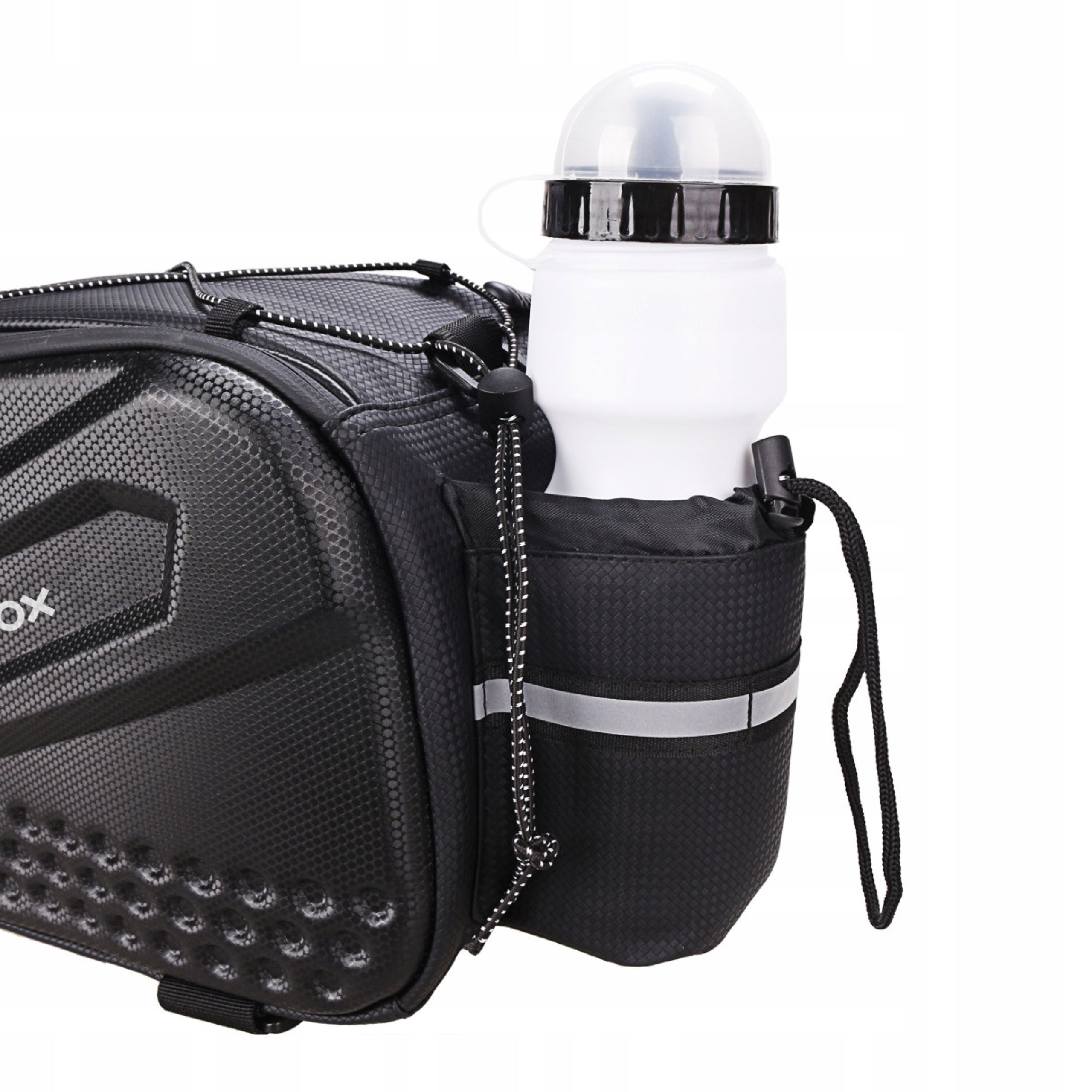 WATERPROOF BICYCLE POUCH FOR LUGGAGE COMPARTMENT ROOMY RIGID BAG 10L GEAROX Model GEAROX NA BAGAŻNIK 10L 18/02