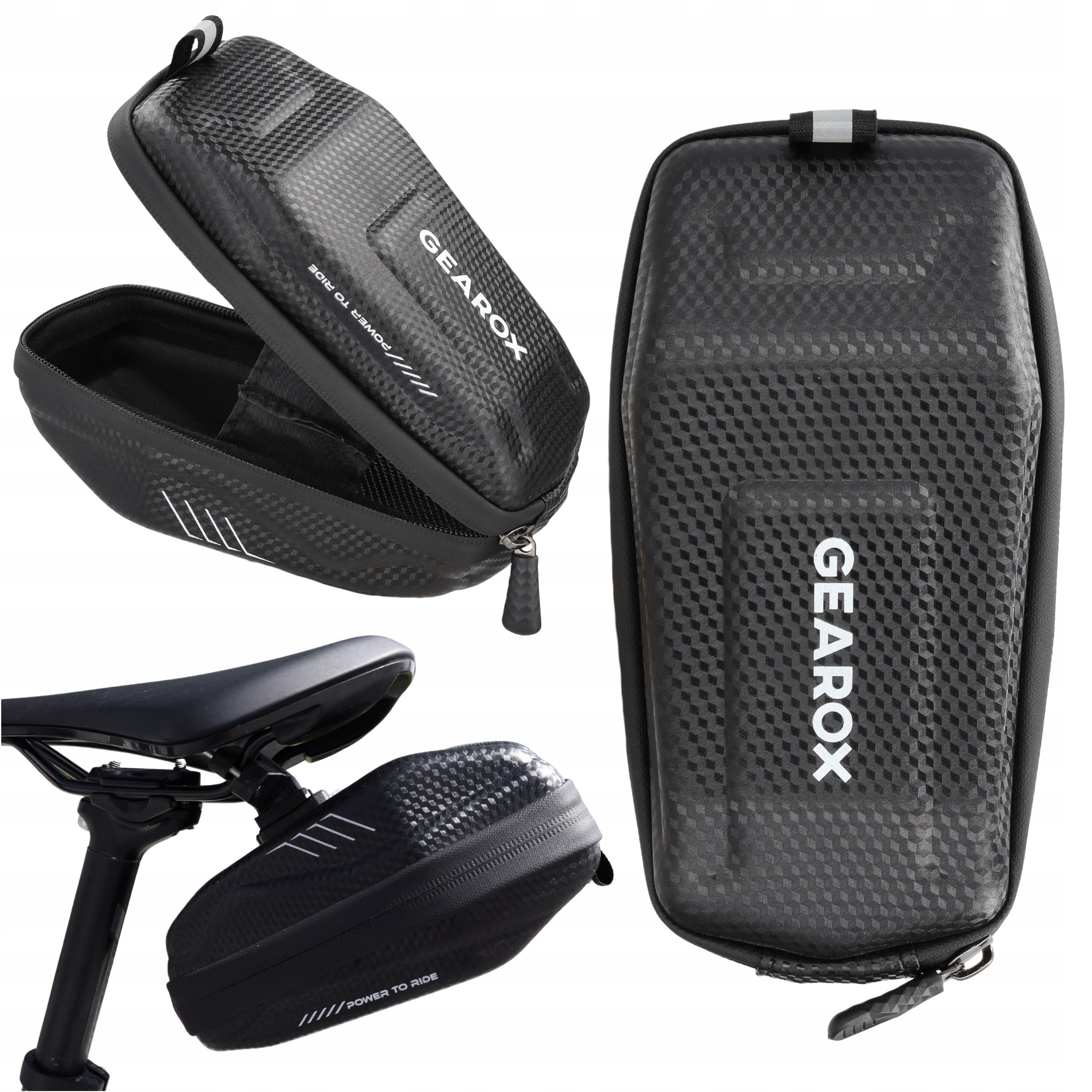 WATERPROOF BICYCLE POUCH SADDLE BAG GEAROX