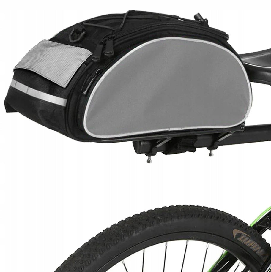 WATERPROOF BICYCLE POUCH TRUNK BAG ROOMY REAR TRUNK 13L + BELT Brand Lewer