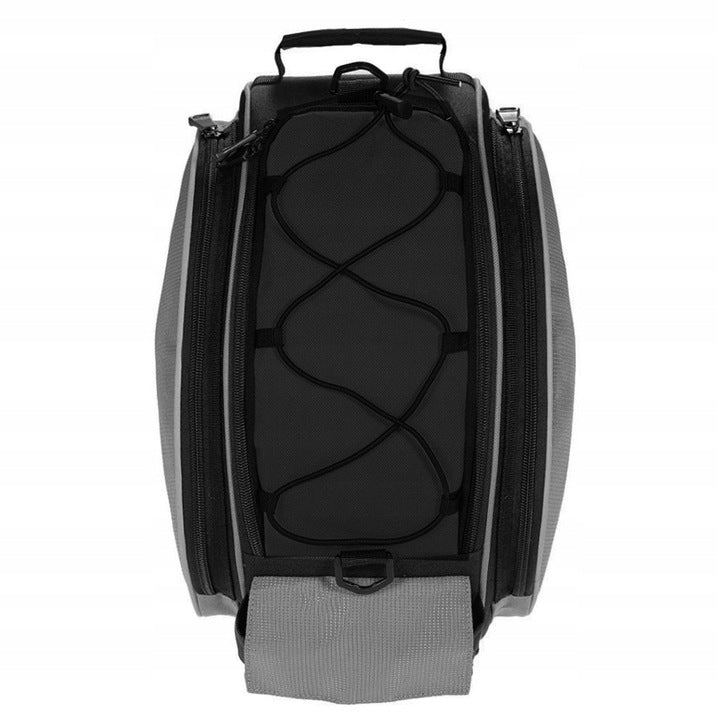 WATERPROOF BICYCLE POUCH TRUNK BAG ROOMY REAR TRUNK 13L + BELT Capacity 13 l