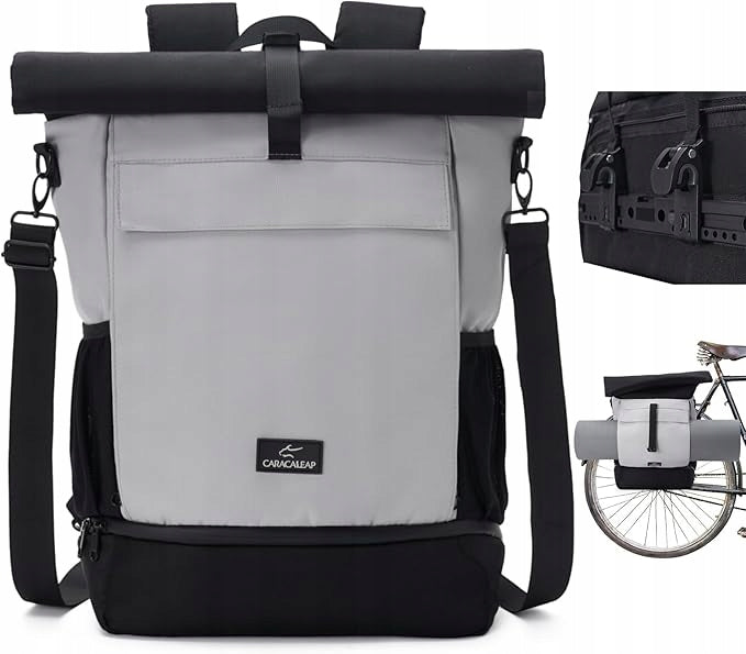 WATERPROOF BIKE BAG 3 IN 1 FOR TRUNK BACKPACK 20 LITERS 40 x 30 x 15
